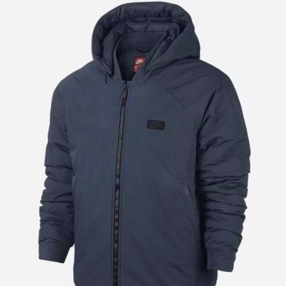 nike down fill bomber jacket